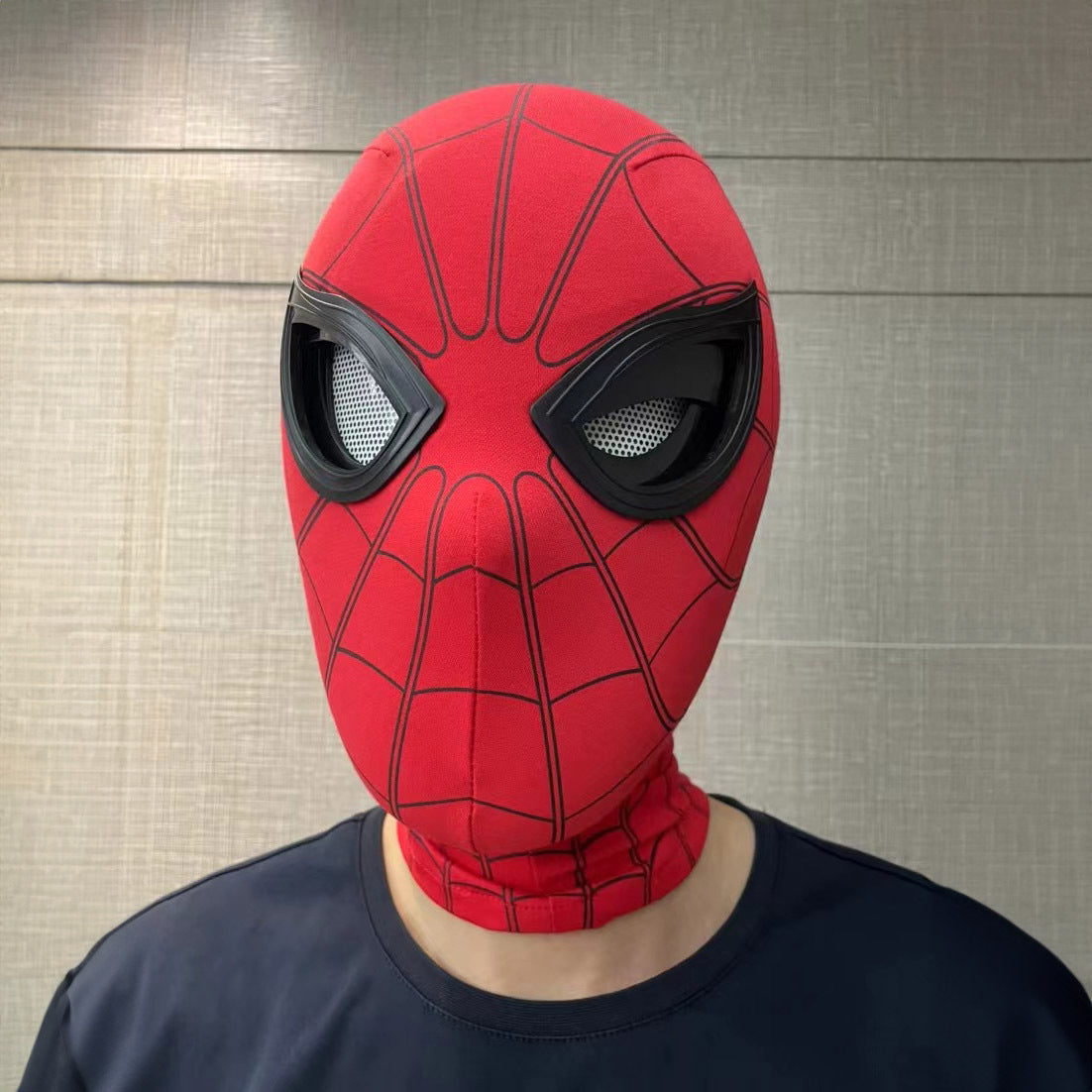 Marvel Spider Man Ring Remote Control Eye Flashing Mask
